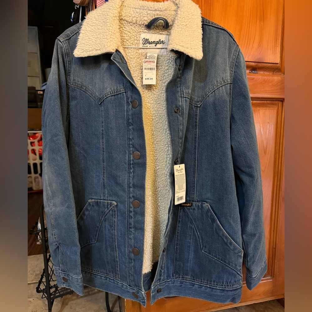 Ladies Denim Wrangler Jacket NWT